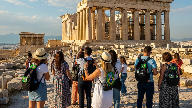 Descobrindo a Grécia: Um Destino de Sonho para Turistas Brasileiros