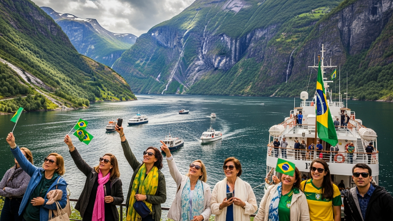 Descobrindo a Beleza e a Segurança da Noruega: Um Guia para Turistas Brasileiros