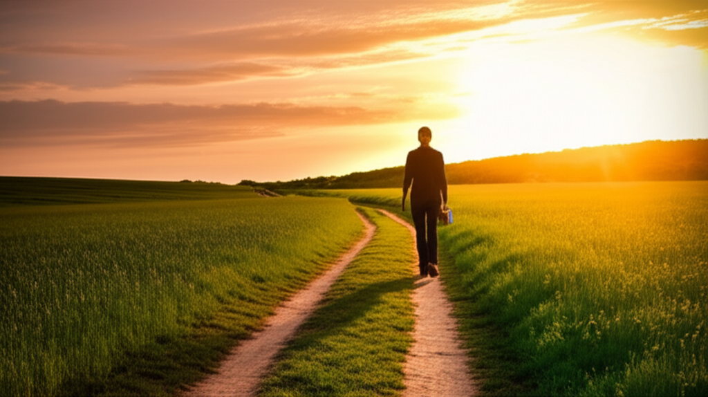 Prosperidade em Deus: Encontrando Força e Coragem em Seu Caminho