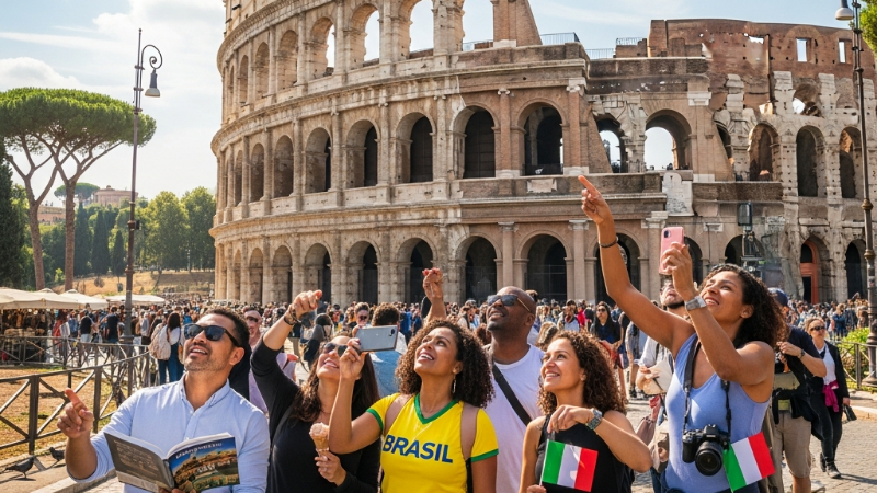 Descobrindo a Itália: Um Guia para Turistas Brasileiros