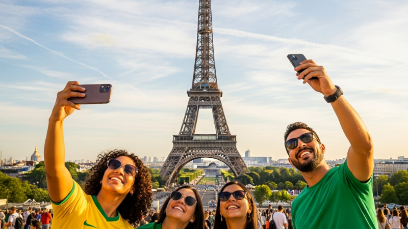 Descobrindo o Encanto da França: Um Destino de Sonho para Turistas Brasileiros