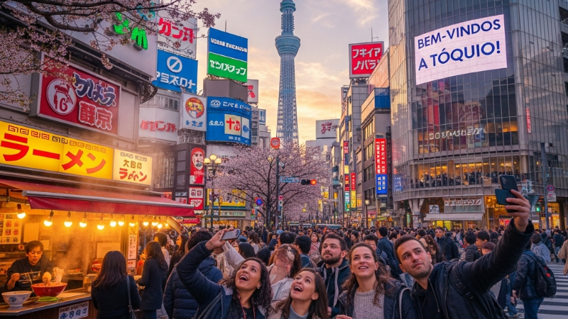 Descobrindo o Japão: Dicas e Atrações para Turistas Brasileiros