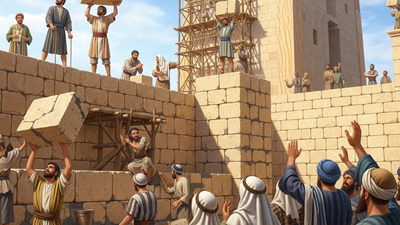 Devocional do dia: Reconstruíndo o Templo do Senhor