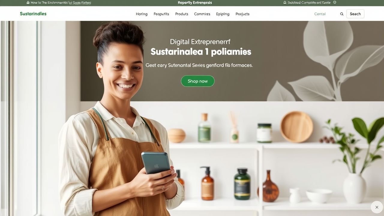 Como Criar um Negócio Digital de Impacto Focado em Produtos Sustentáveis
