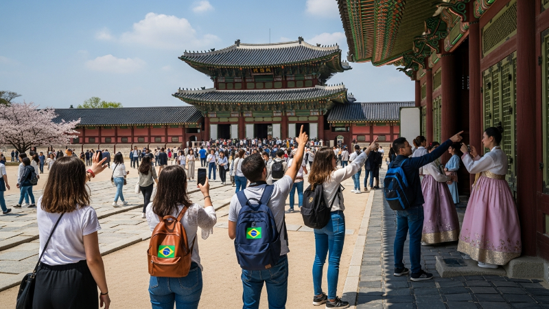 Descobrindo o Encanto da Coreia do Sul: Um Guia para Turistas Brasileiros