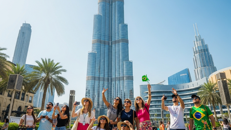 Descobrindo os Encantos dos Emirados Árabes Unidos: Um Guia para Turistas Brasileiros