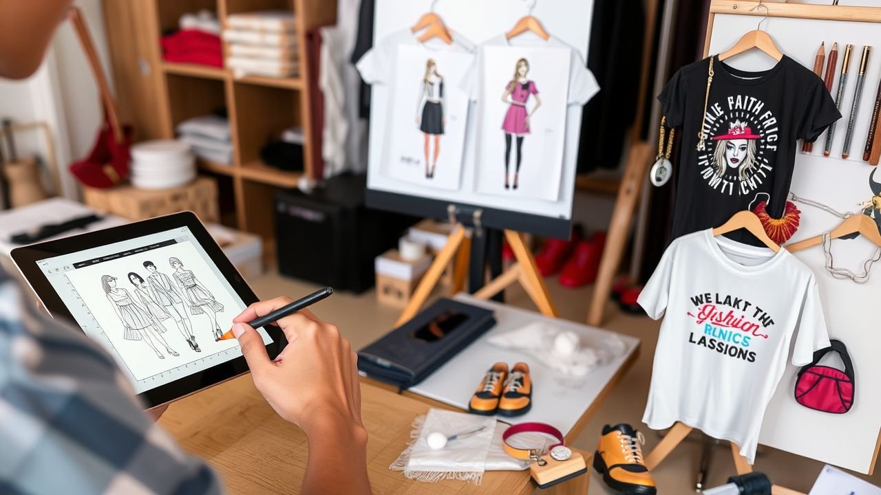 Como Criar e Vender Produtos Criativos de Moda Usando Arte Digital