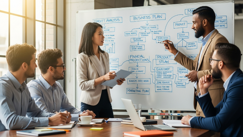 Desenvolvendo um Modelo de Plano de Negócios Eficaz para Empresários Brasileiros