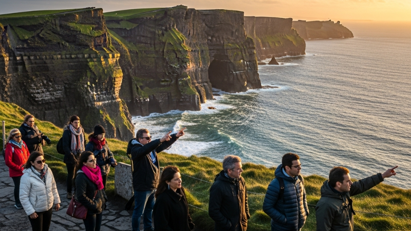 Descobrindo o Encanto Noturno da Irlanda: Um Guia para Turistas Brasileiros