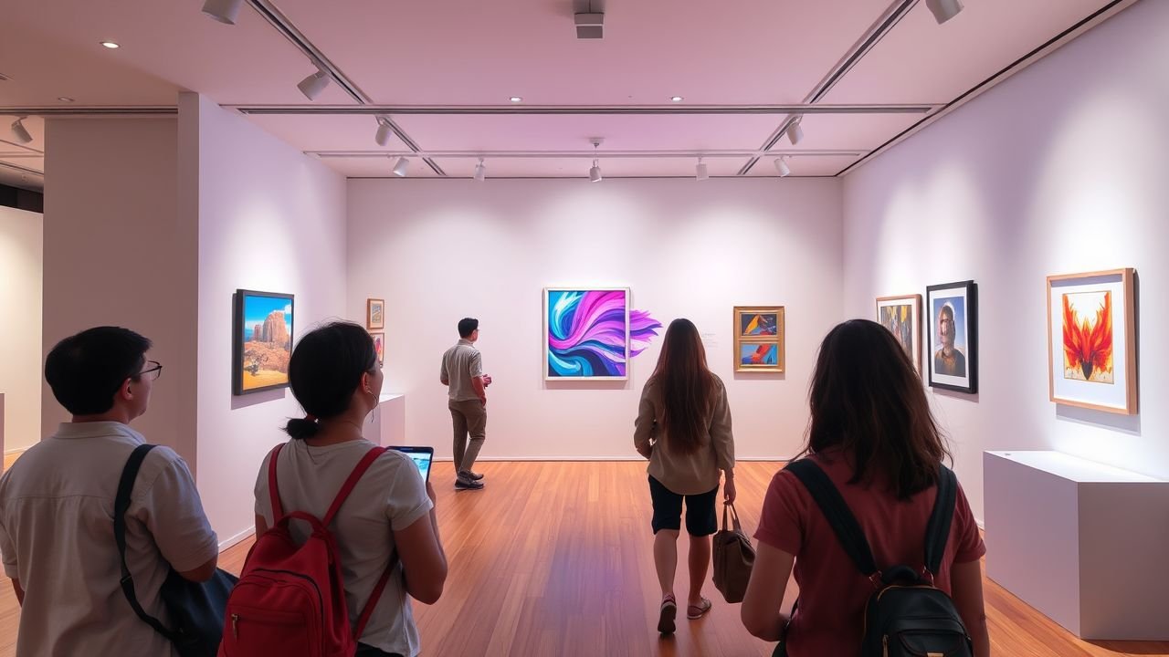 Como Usar Aplicativos de Arte para Criar Exposições Digitais que Engajam o Público