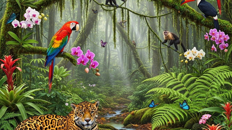 O Poder da Natureza: Explorando os Ecossistemas da América do Sul