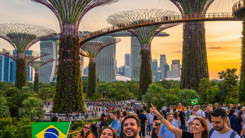 Descobrindo o Luxo e a Sofisticação de Singapura