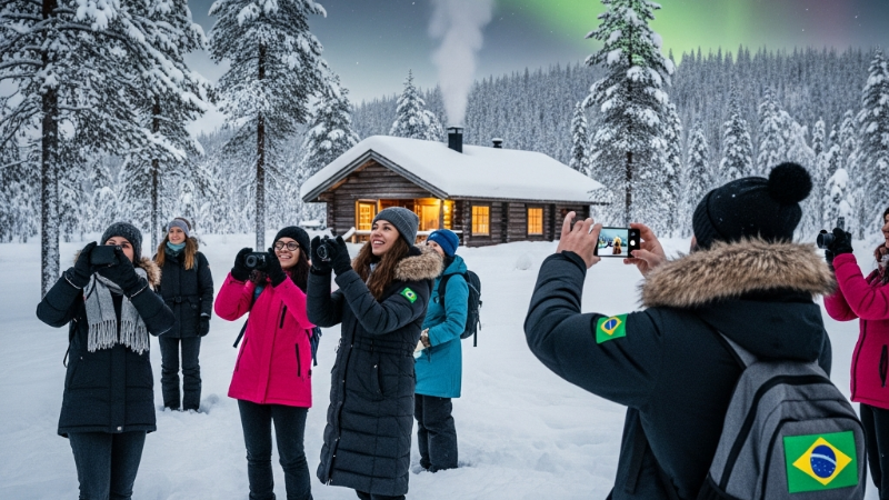 Descobrindo a Magia da Finlândia: Um Destino de Sonho para Turistas Brasileiros