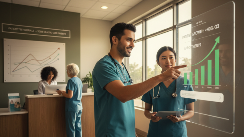 Pacientes Novos Todo Mês com Agenda Cheia e Faturamento Alto