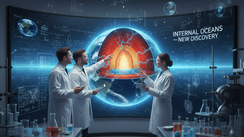 A Incrível Descoberta dos Oceanos Internos da Terra