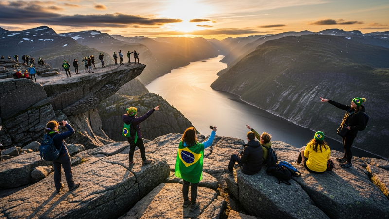 Descobrindo a Beleza da Noruega em um Cruzeiro Inesquecível
