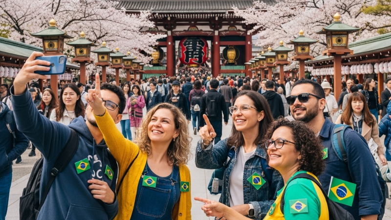 Descobrindo o Japão: Um Guia Prático para Turistas Brasileiros