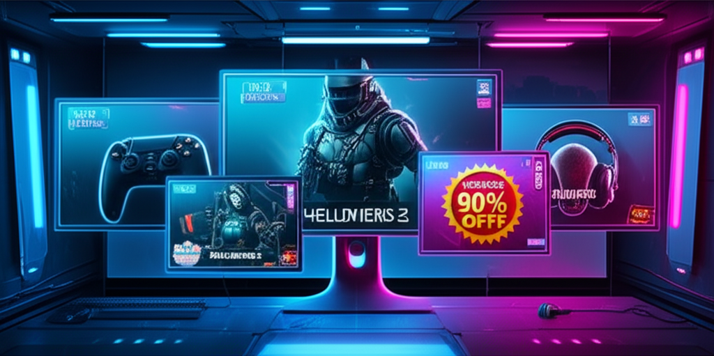 Promoção Explosiva: Helldivers 2 lidera descontos de até 93% na Nuuvem
