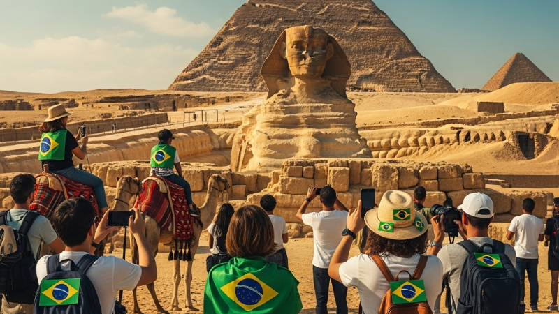Descobrindo o Egito: Um Destino Imperdível para Turistas Brasileiros