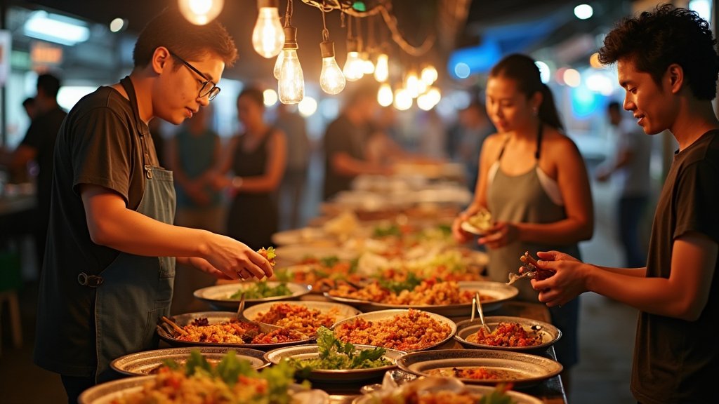 Os melhores mercados gastronômicos para conhecer na Tailândia