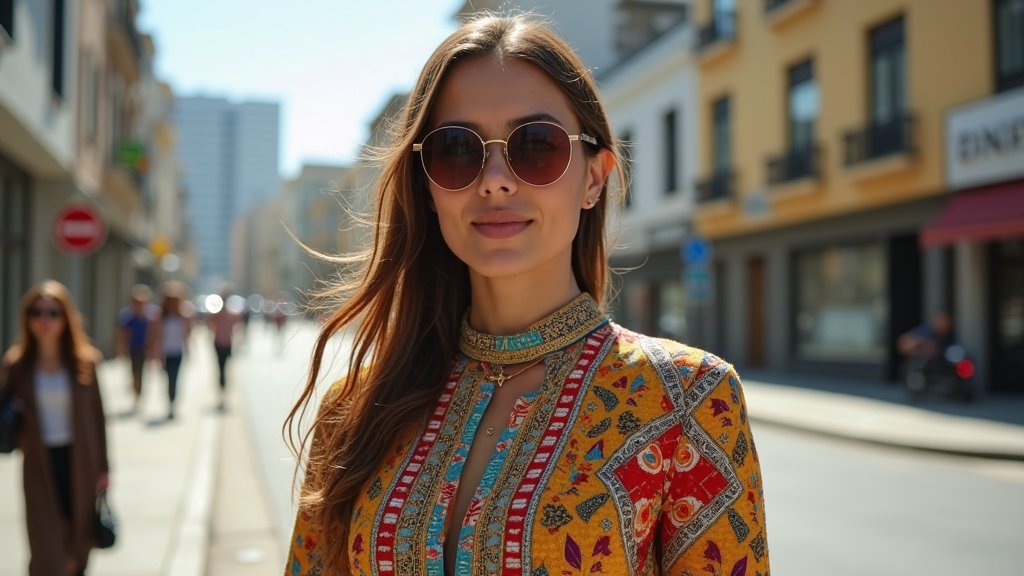 Melhores combinações de estampas geométricas para um look ousado