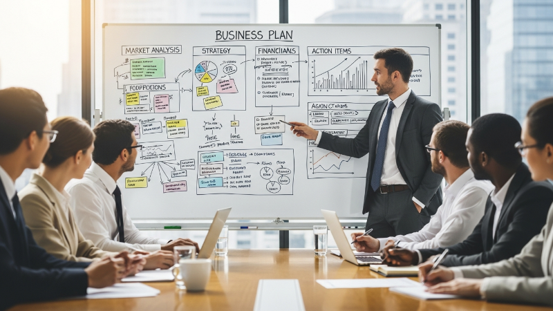 Desenvolvendo um Modelo de Plano de Negócios Eficaz para Empresários Brasileiros