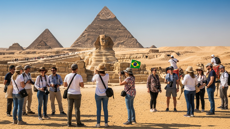 Descobrindo o Egito: Um Destino de Sonho para Turistas Brasileiros