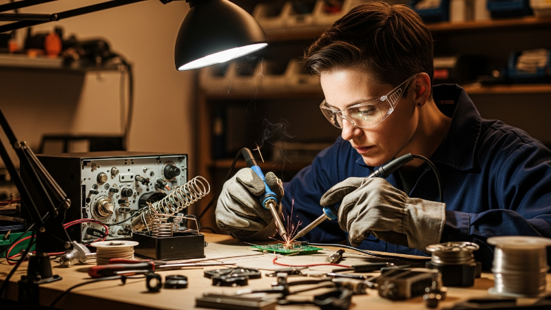 A Arte de Soldar: Entendendo o Uso do Ferro de Solda em Diferentes Contextos