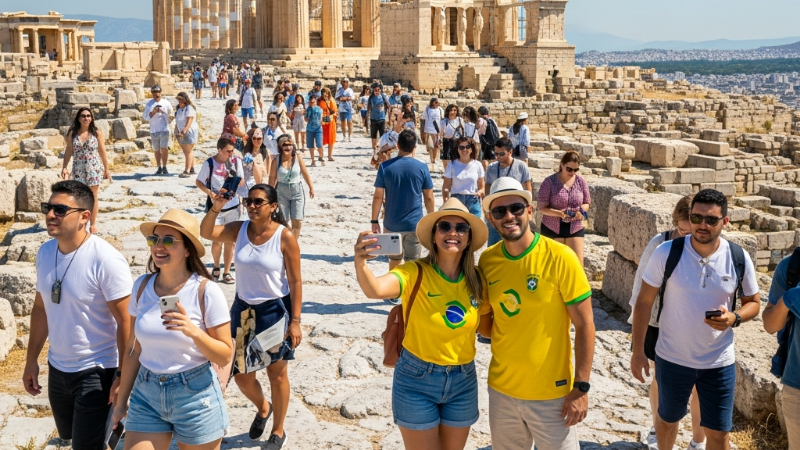 Descobrindo a Beleza Natural da Grécia: Dicas e Atrações para Turistas Brasileiros