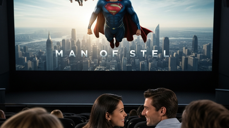 O Homem de Aço: Um Estudo de Caso sobre o Impacto do Streaming nas Salas de Cinema