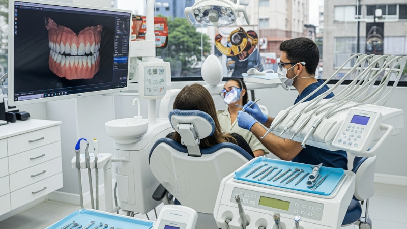 Sorrisos que Transformam: A Ascensão dos Tratamentos Estéticos Dentários em Santo André