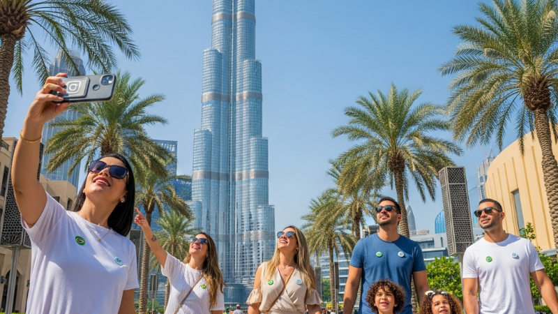 Descobrindo os Encantos dos Emirados Árabes Unidos: Um Guia para Turistas Brasileiros