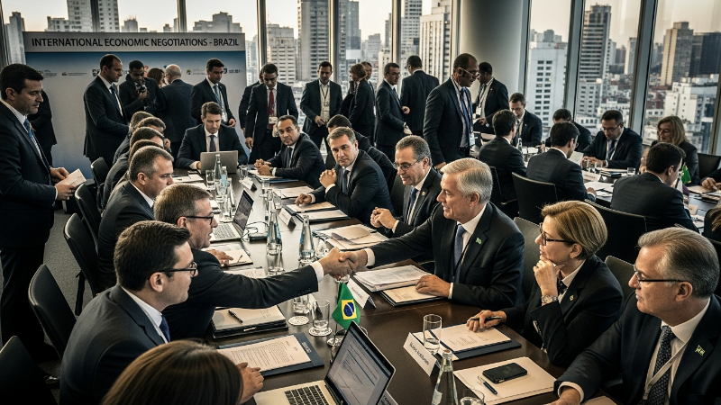 Entendendo o Impacto das Negociações Econômicas no Comércio Internacional