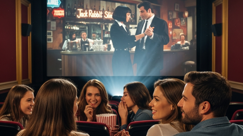 O Poder da Narrativa Visual em Pulp Fiction