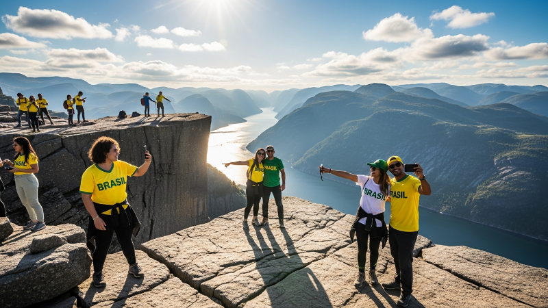 Descobrindo a Magia da Noruega: Um Guia para Turistas Brasileiros