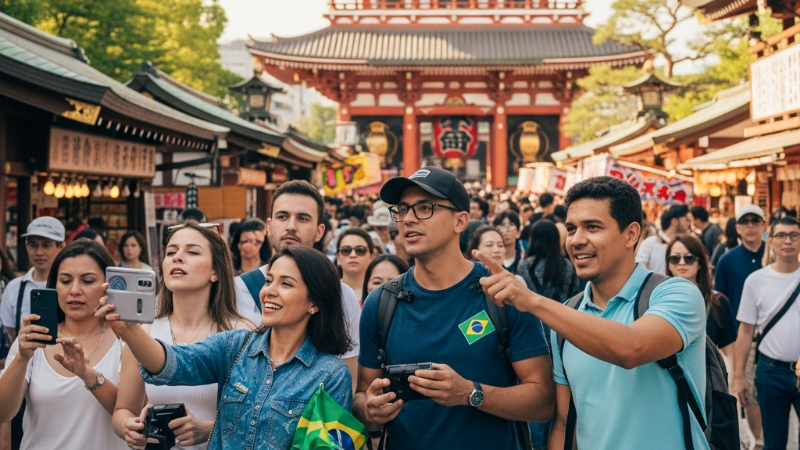 Descobrindo o Japão: Um Destino de Sonho para Turistas Brasileiros