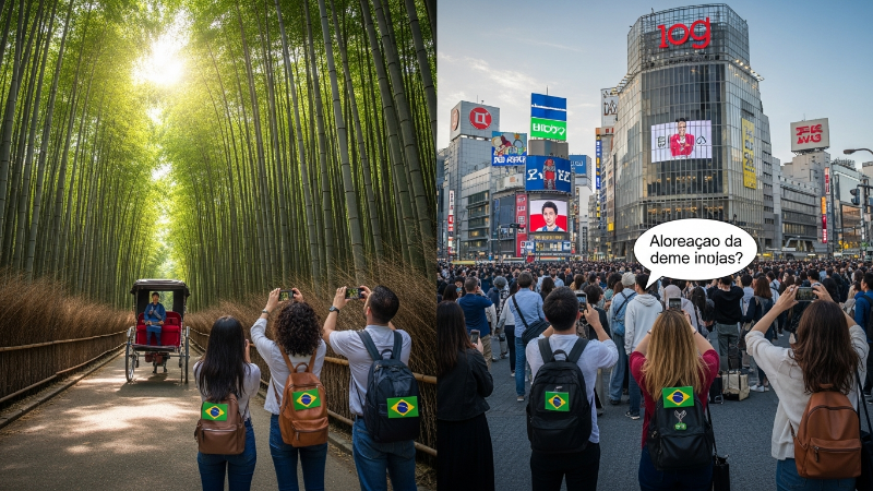 Descobrindo o Japão: Um Destino de Sonho para Turistas Brasileiros