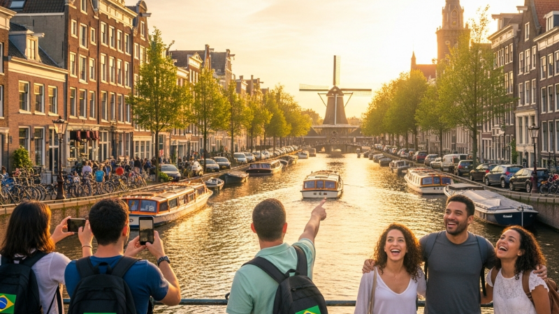 Descobrindo a Beleza Natural da Holanda