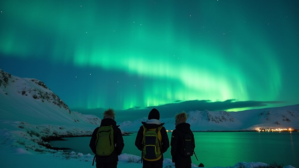 Melhores locais para ver a aurora boreal na Noruega em 2024