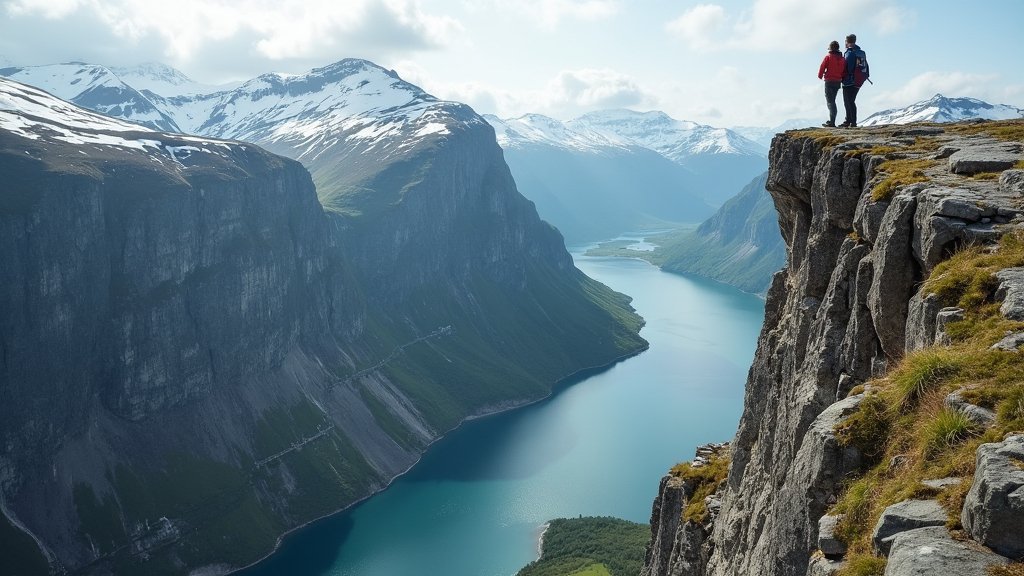 Os melhores destinos na Noruega para amantes de natureza e aventura