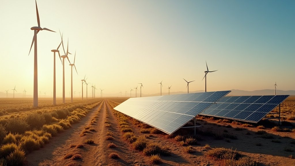 A transição para energias limpas e o impacto na economia global