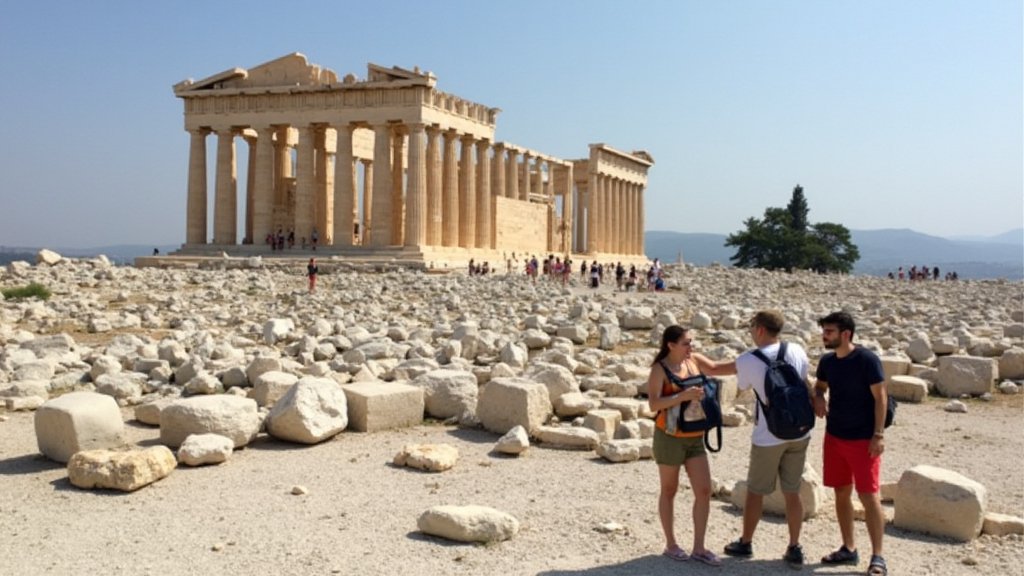 Os melhores destinos para um turismo histórico na Grécia