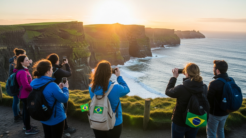 Descobrindo a Magia da Irlanda: Um Guia para Turistas Brasileiros
