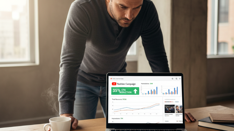 O Guia para E-commerce: Reduzir 35% o Custo por Aquisição com YouTube Ads