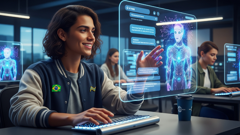 Desenvolvimento de Companheiros de Bate-Papo Inteligentes para Usuários Jovens