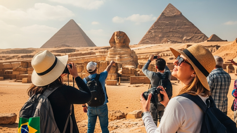 Descobrindo o Egito: Um Destino de Sonho para Turistas Brasileiros