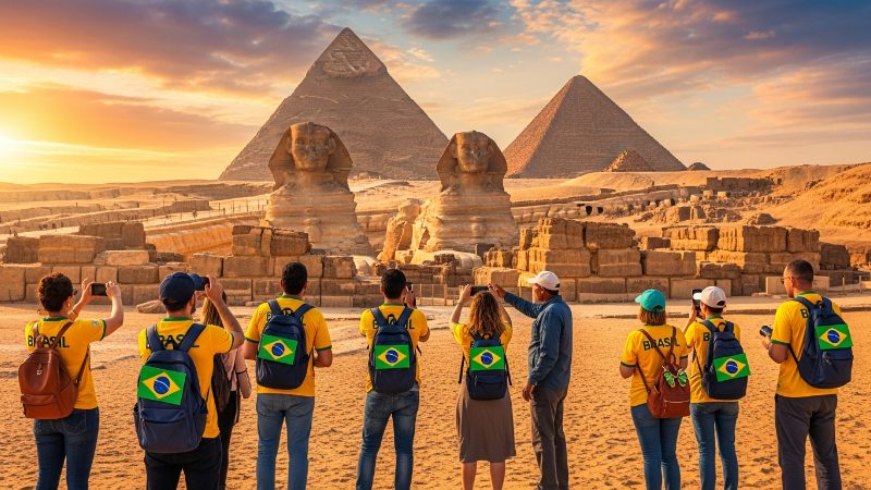 Descobrindo o Egito: Um Destino de Sonho para Turistas Brasileiros