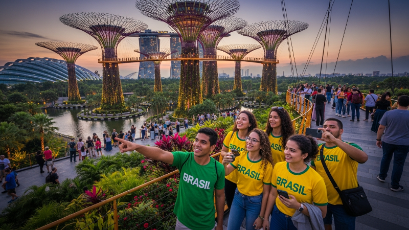 Descobrindo o Melhor de Singapura em um Cruzeiro Inesquecível