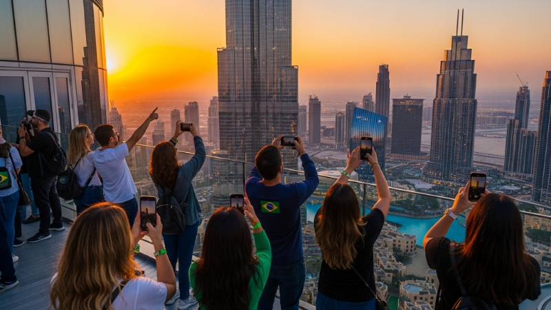 Descobrindo o Luxo e a Magia dos Emirados Árabes Unidos