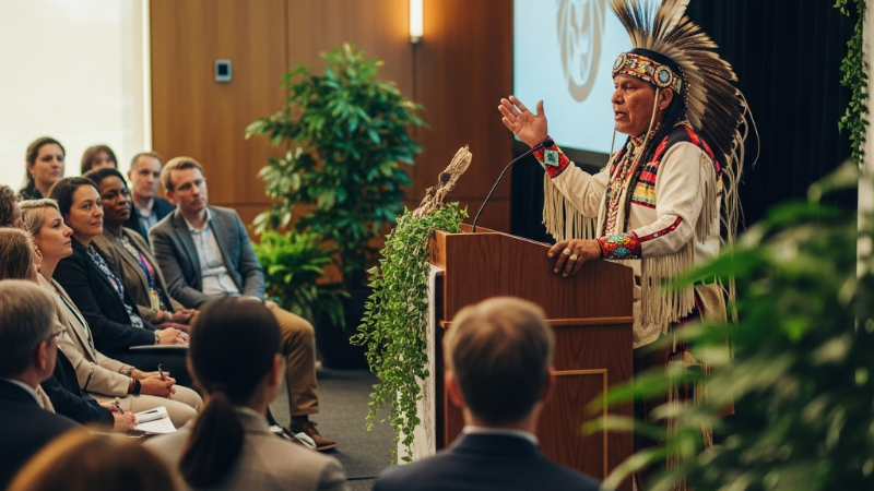 O Protesto de Lideranças Indígenas: Uma Voz na Luta pelo Meio Ambiente
